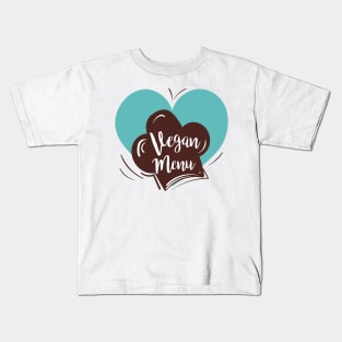 Vegan Chef Hat Kids T-Shirt